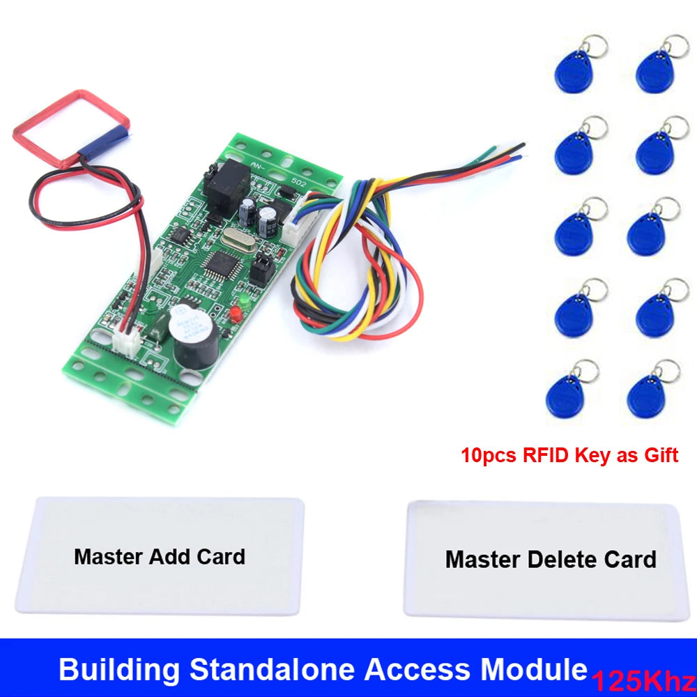 Access Control Building Intercom System Attendance DC 12V 125Khz 13.56MHz Embedded Module ID/IC Card Reader For Parking Vue H3003D