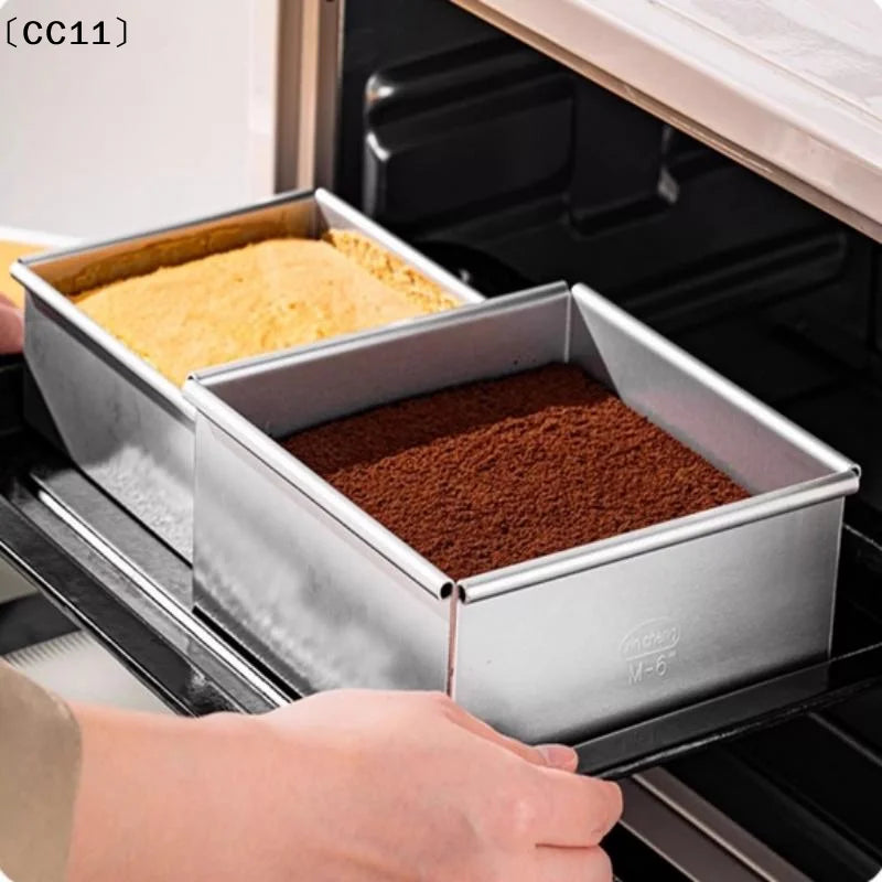 4 5 6 8 Tiramisu Muffin Pan Aluminum Alloy Square Cake Baking Mould