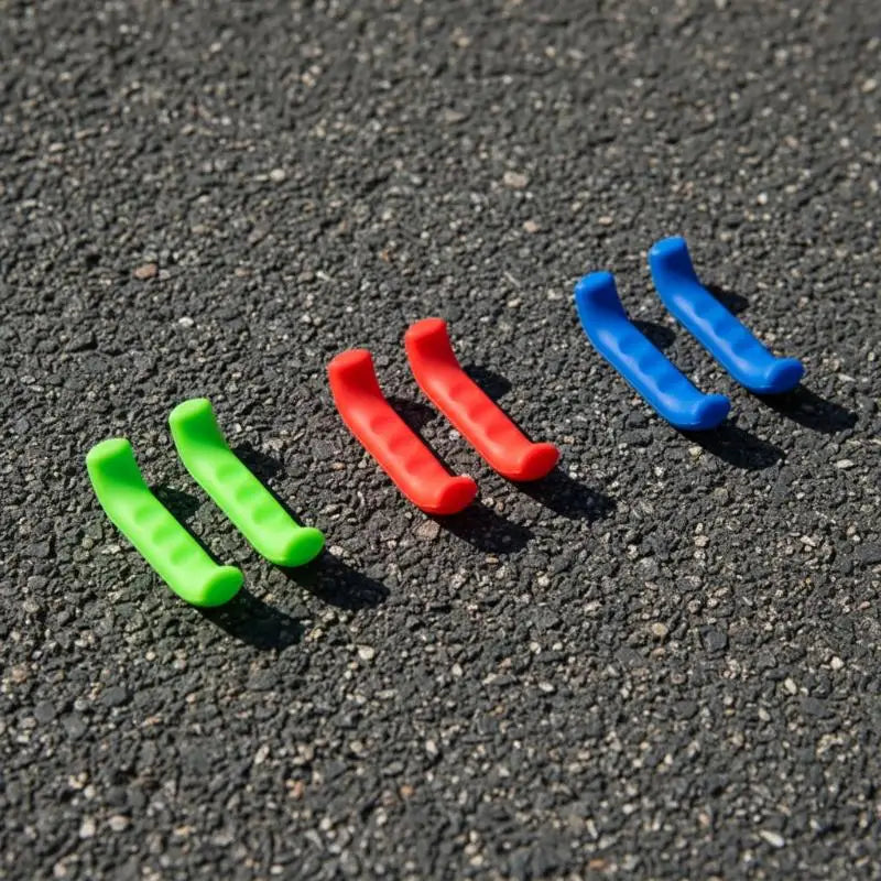 Silicone Bike Brake Lever Cover Non Slip Handle Protector Durable Bicycle Accessory for and Road Riding Safety Vue