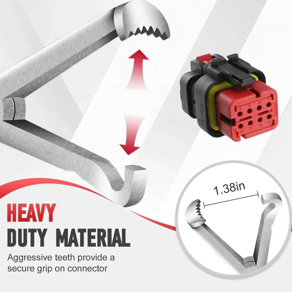 Electric Disconnect Pliers Precision Terminal Extractor Electrical Connector Removal Pliers for Electrician Repair Industrial Vue