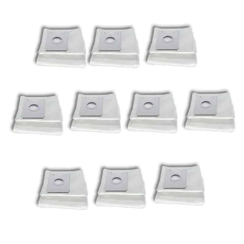 ABKW-10Piece Dust Bag For Cecotec Conga 2290 Ultra 05661 Robot Vacuum Cleaner Replacement Parts Vue White 100V-240V EU Plug Type C
