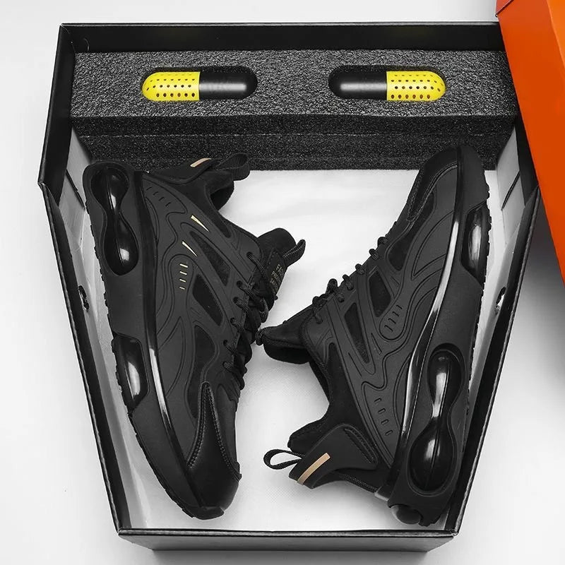 Men's Breathable Mesh Thick-Sole Casual Sports Sneakers Casual Sports Sneakers Vue