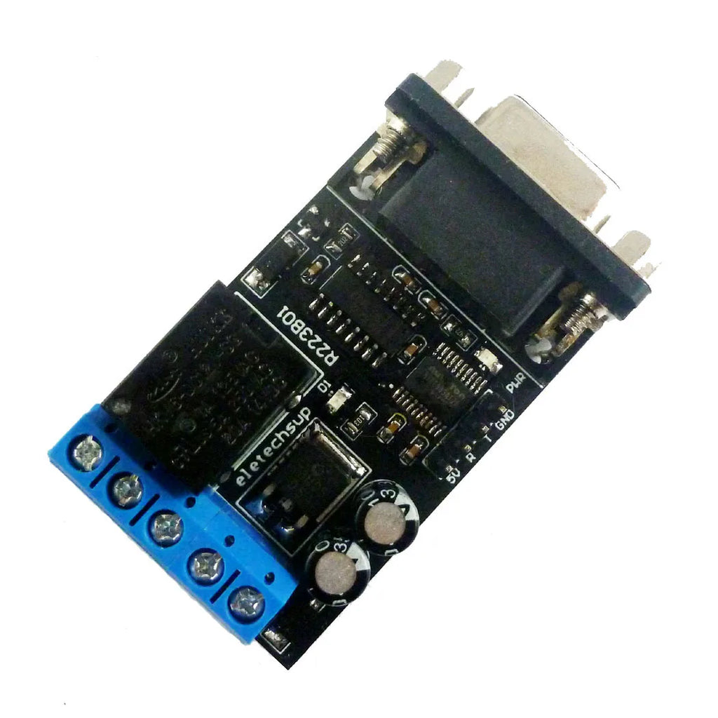 R223B01 DC 12V 1 Channel DB9 Serial Port Time Delay Relay RS232 UART Multi-function Remote Control Switch Relay Board Vue Default Title