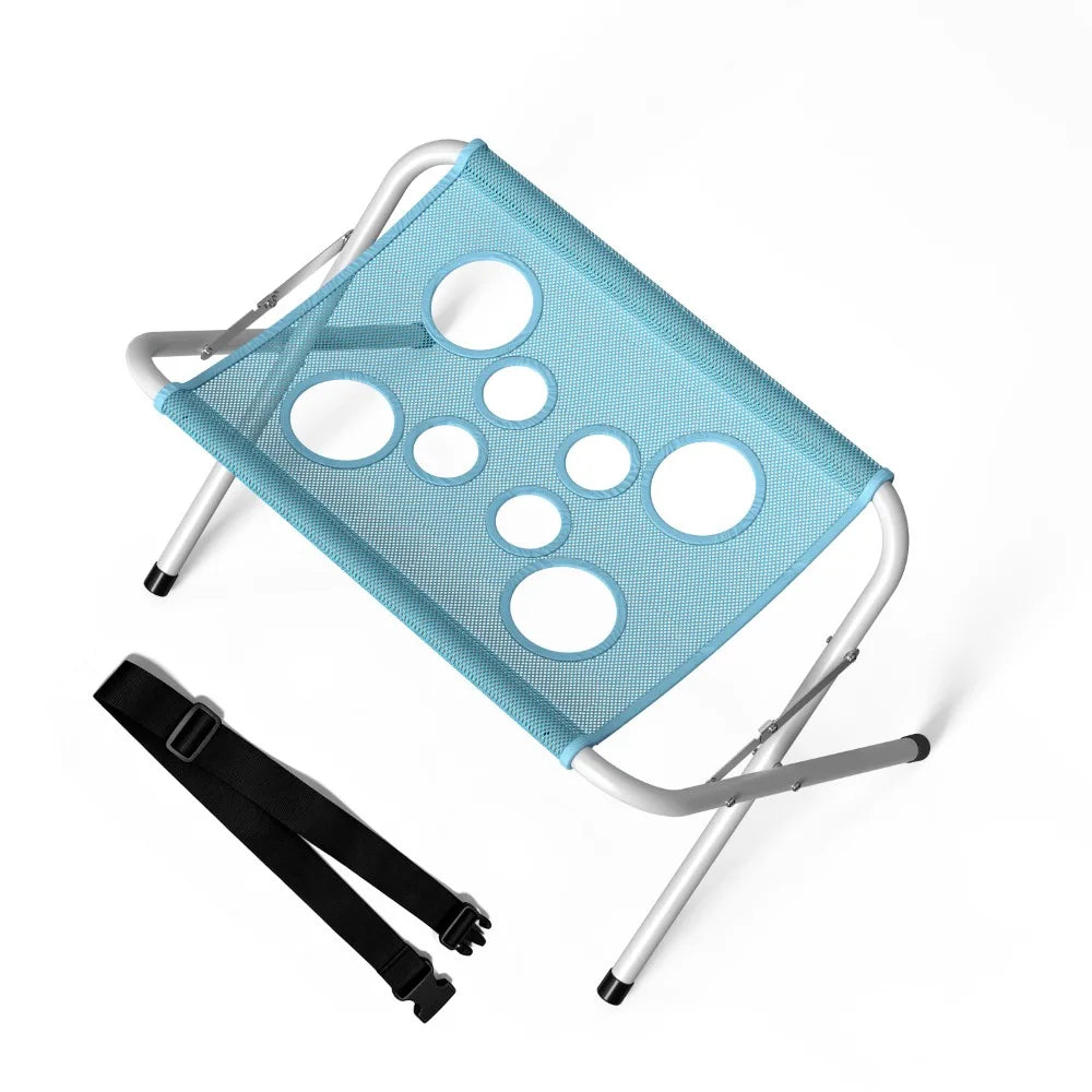 Anti-Scratch Pet Bathing Rack Anti-Bite Fast Dry Mesh Small Dog Grooming Tool Foldable Non-slip Cat Washing Hammock Pet Grooming Vue Blue