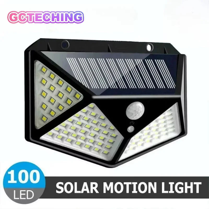 Multifunctional Solar Lamp Outdoor Garden Decoration Solar Led Light Waterproof Sunlight Powered Spotlight with Motion Sensor Vue