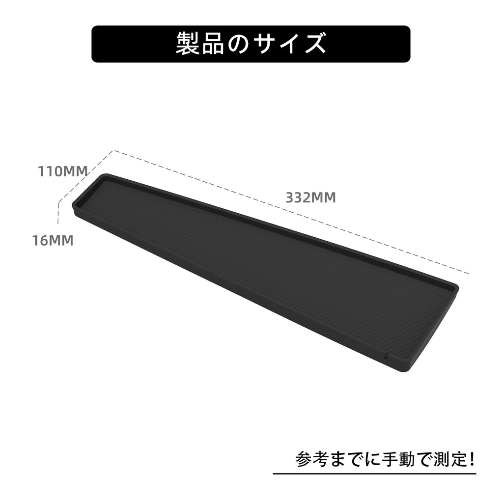 Smabee Right Drive for Mitsubishi Delica Mini D5 D:5 2019-2026 Co-pilot Dashboard Passenger Tray Storage Box Organizer Car Vue