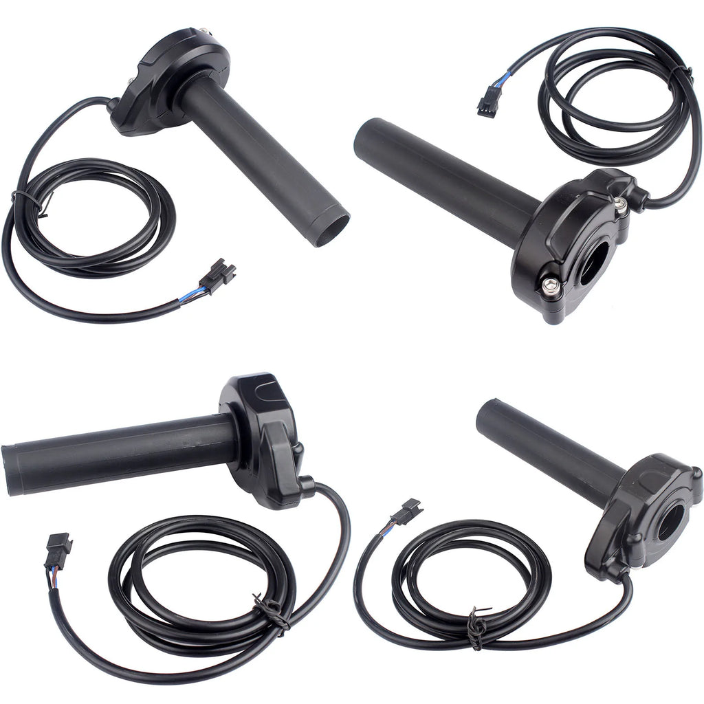 Electric Bike Throttle Handlebar for Surron Ebike Throttle Grip Cable Kit Compatible for Ridstar Q20 Electric Dirt Bike Vue