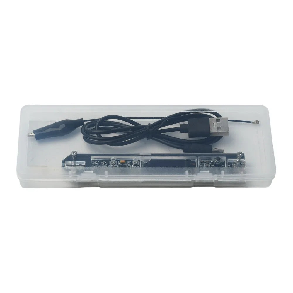 200Hz-100MHz Frequency Meter Pen 0.91 Inch OLED Display High-Precision Frequency Counter for RF Measurement Radio Transceiver Vue