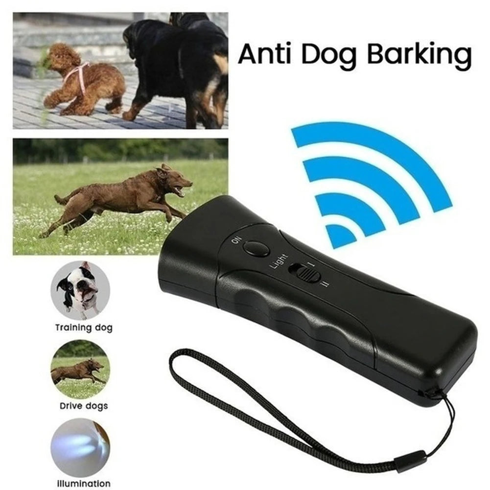 Ultrasonic Dog Bark Deterrent Device with LED Light Ultrasonic Dog Deterrent Vue China Mainland