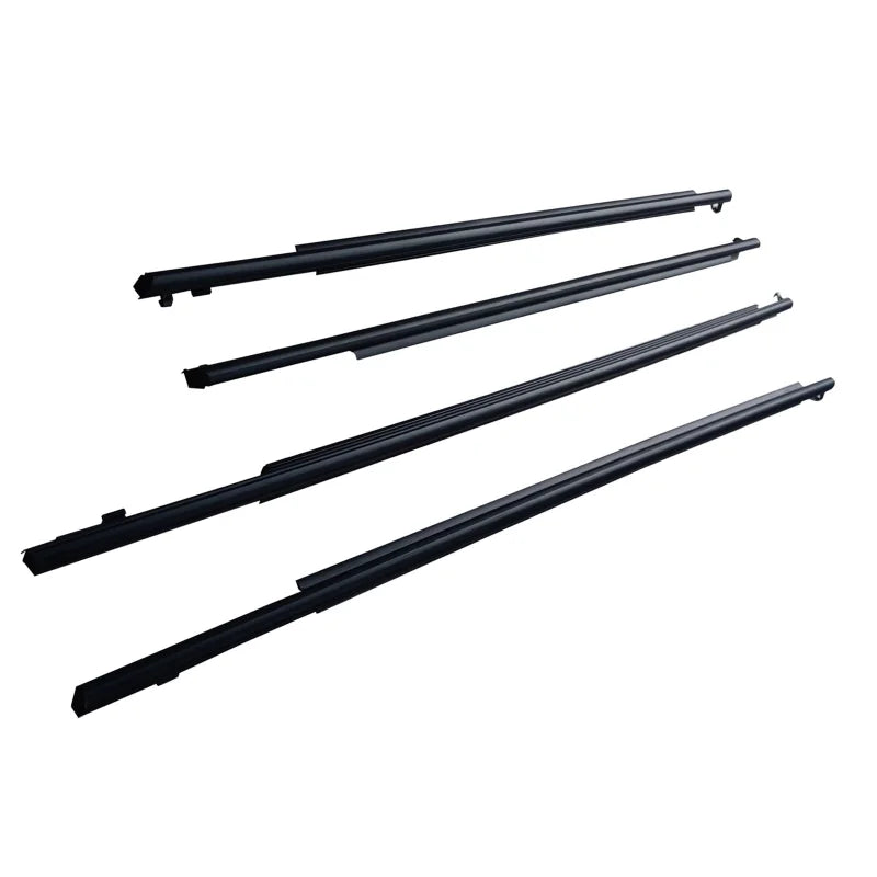 4Pcs/set Car Window Outer Weatherstrip Side Door Glass Rubber Belt Moulding Sealing Strip For Toyota Prius 2010-2015 Vue