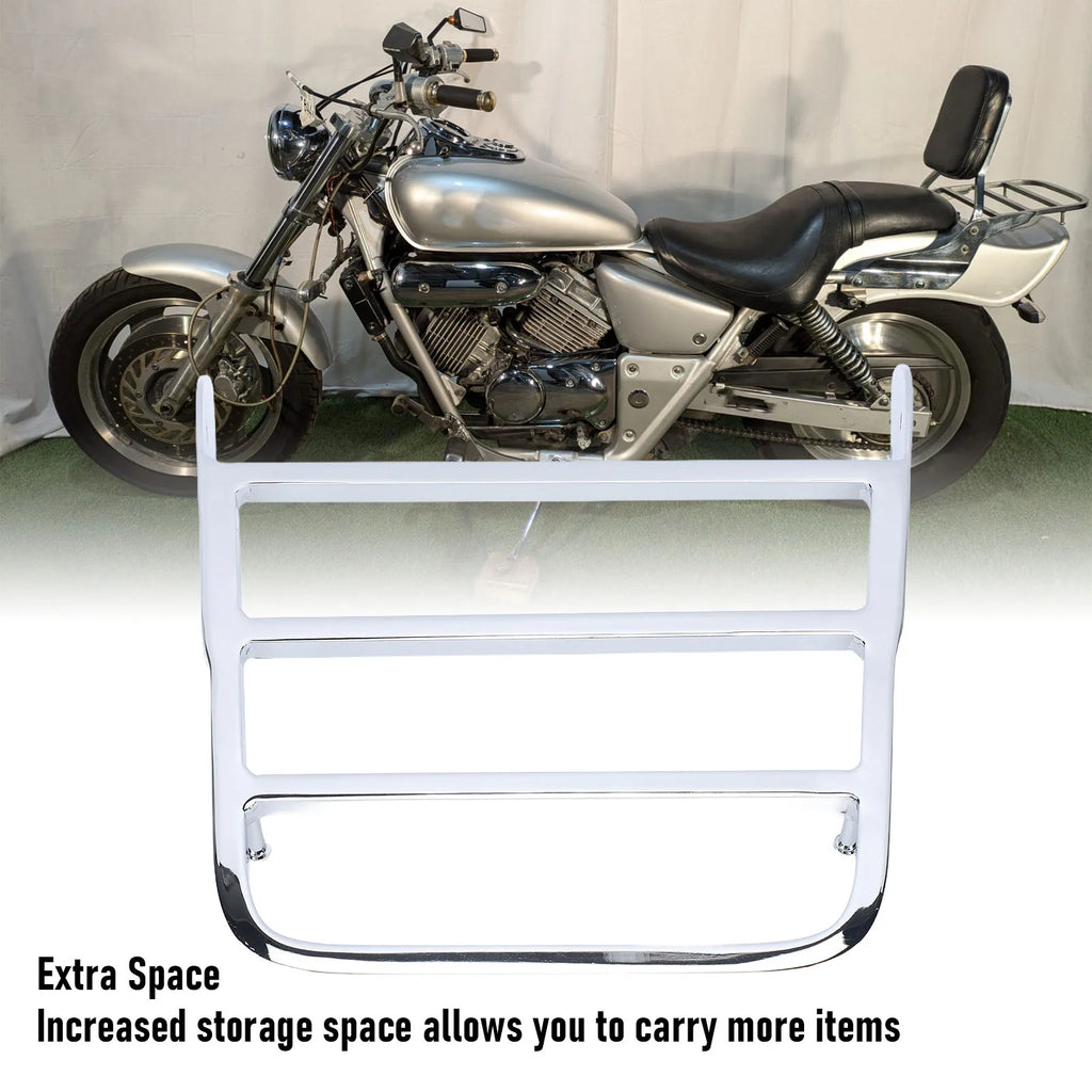 Replacement carbon steel rear luggage rack for Magna VF 750 250 Shadow VT600 SABRE VT1100 ACE VT1100 motorcycles Vue