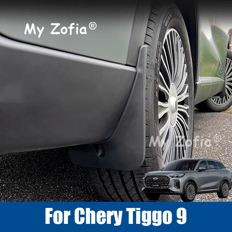Mud Flaps For Chery Tiggo 9 2025 2026 Car Auto Front Rear Mudguards Fender Liner Mudflaps Wheel Protector Car Accessories Vue