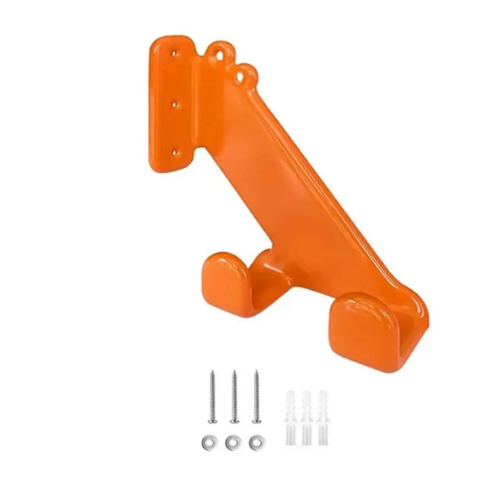 Wall Mount Heavy-Duty Chainsaw Hook Rust-Proof Anti-Slip Hooks Chainsaw Hanger Space-Saving Metal Garage Storage Rack Power Tool Vue