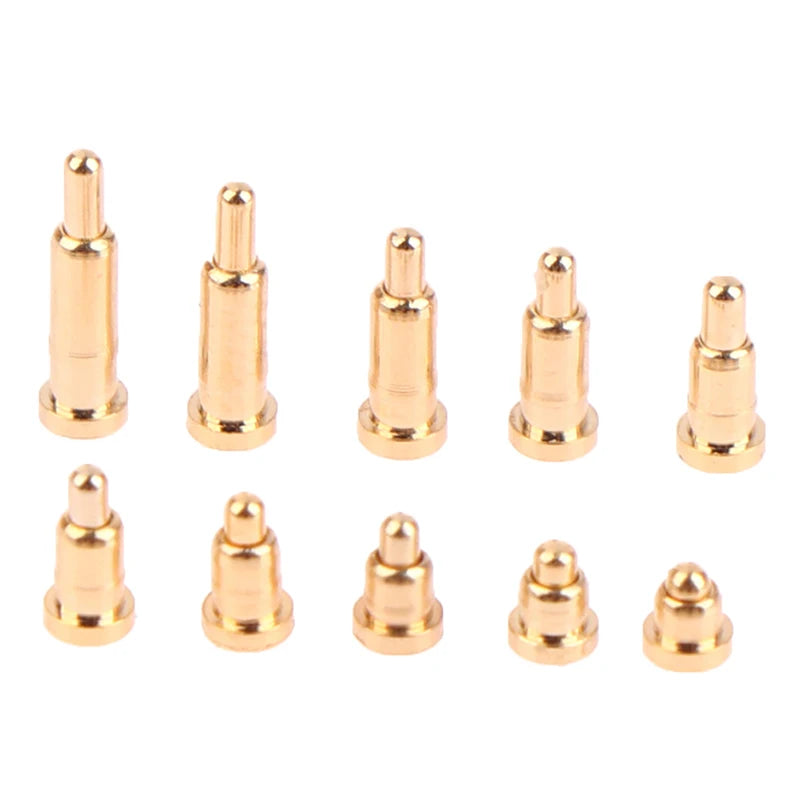 10Pcs 2.0/3/3.5/4/4.5/5/5.5/6.5/7MM SMT Pogo Pin Connector Pogopin Battery Spring Loaded Contact Needle PCB Test Probe Vue