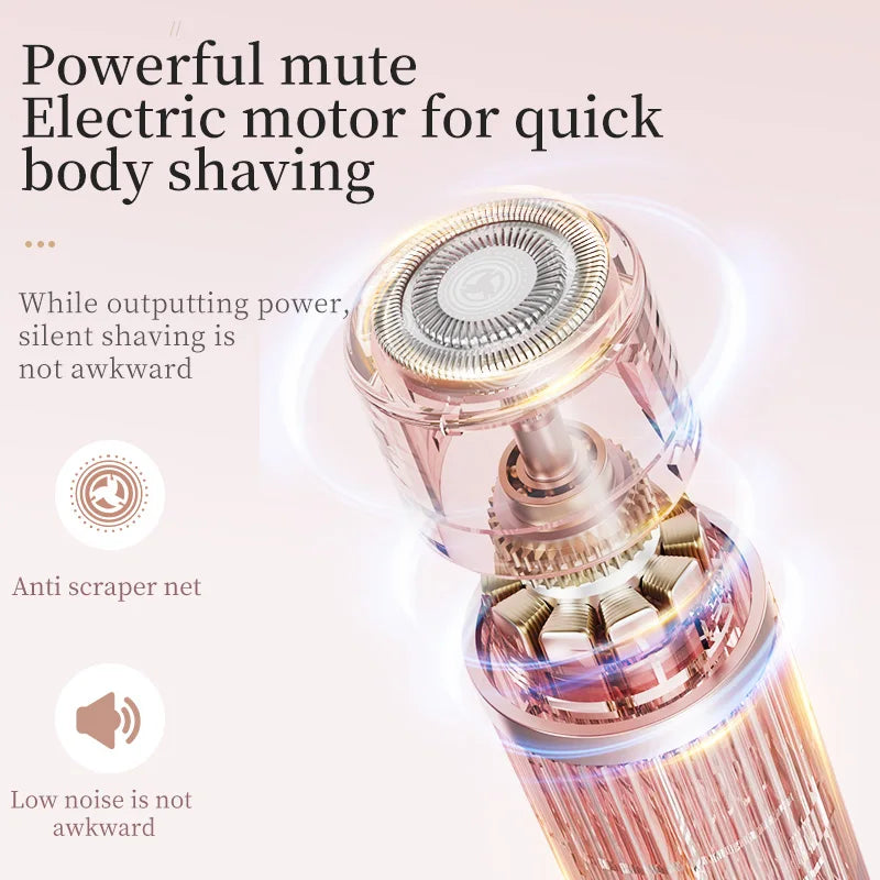 2in1 Electric Portable Hair Trimmer Shaver for Men and Women with Hair Removal Function Vue