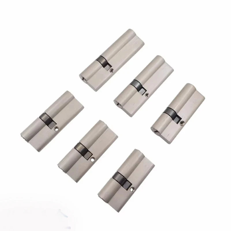 Indoor door lock replacement core Bedroom door lock core Pure copper double opening eccentric key lock 60mm 65mm 70mm 85mm 90mm Vue