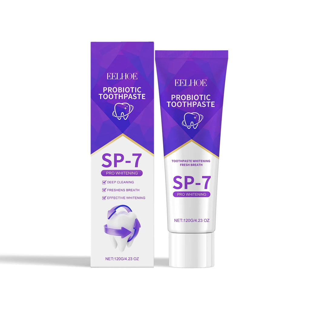 Probiotic Toothpaste Cleans Odor and Dirt, Gently Cares for Teeth, Cleans and Protects Teeth for Daily Oral Care Effectively Vue SP-7