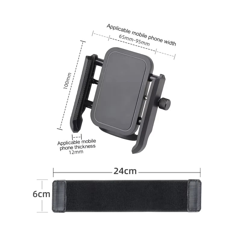 Multi-function Phone Holder for Car 360 Rotation Wristband Mobile Support Universal Phone Stand For Sports Cycling Motorcycle Vue wrist