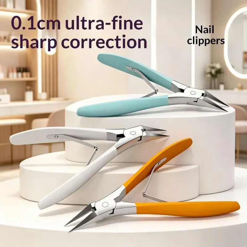1Pcs Nail Clippers Multifunctional Stainless Steel Toenail Cutters Pedicure Manicure Tools Fingernail Cutter Vue