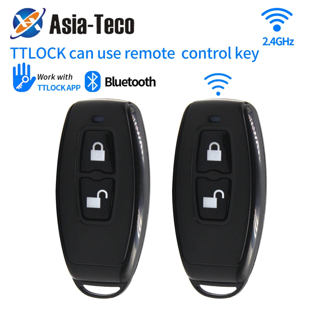 2.4GHz Wireless Garage Door Remote Control R1 for TTLock APP Smart Lock Door Opener 433M Remote Controller Button 3V CR2032 Vue Default Title