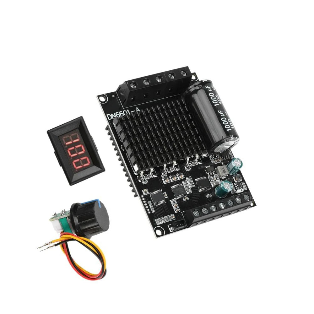 6-72V Digital Display DC Brushless Motor Driver Motor Forward and Reverse Control Set Model Aircraft/Water Pump/Fan Controller Vue Default Title