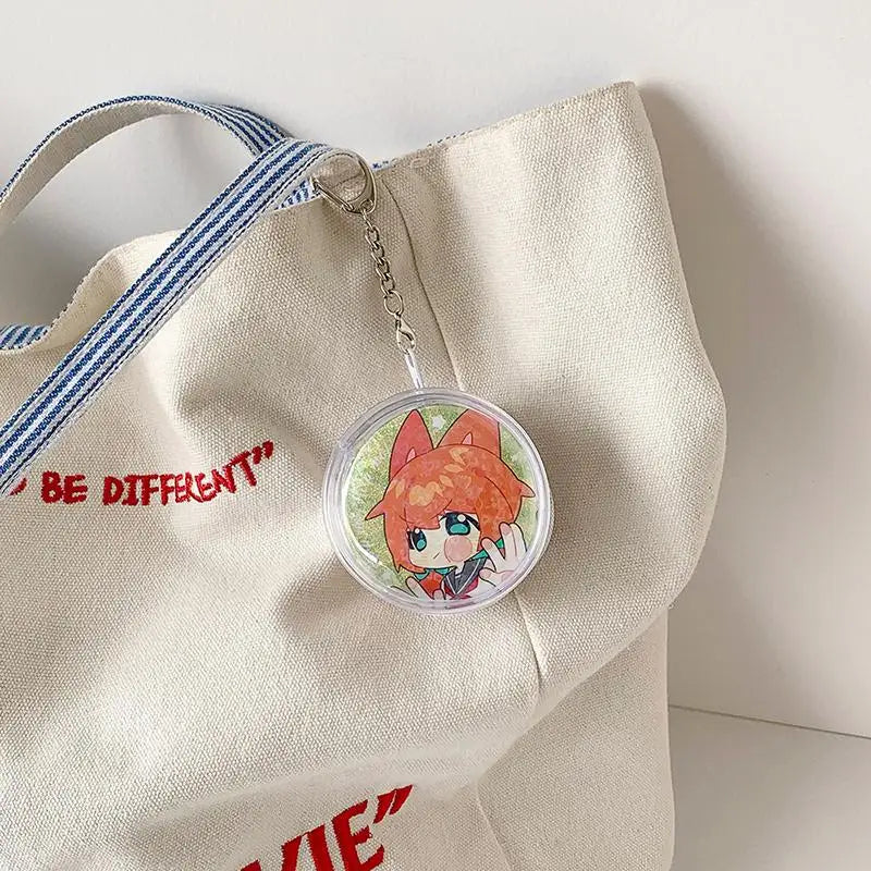 Clear Badge Clip Holder Bag 58cm 75cm With Keychain Waterproof for Office Workers ID Card Protection Vue
