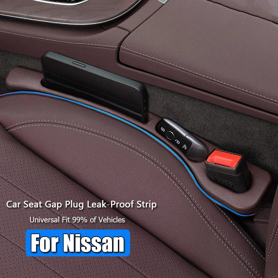 Car Seat Gap Filler for Nissan – PVC Leak-Proof Strip Seat Gap Filler Vue