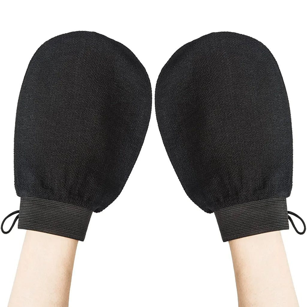 vvocci 1PC Exfoliating Facial Massage Gloves Back Scrub Dead Skin Scrub Durable Multi Color Deep Cleansing Towels For Shower Vue