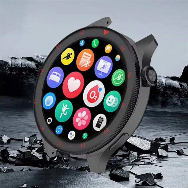 Hot-Metal Bezel Ring Watch Bezel Shell Metal Bezel Replacement Case Cover Ring For Watch S4 ESIM/S3 ESIM Vue