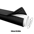Portable AC Hose Insulation Cover, 3-Layer Heat Shield Wrap For 5"-5.9" Exhaust Pipe, Dustproof Sleeve With Adjustable Straps Vue A