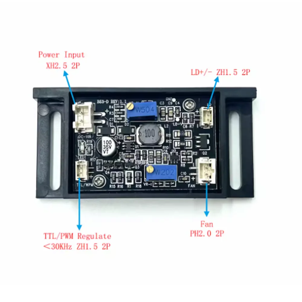 560nm 20mw/571nm 40mW Yellow Laser Module Vue