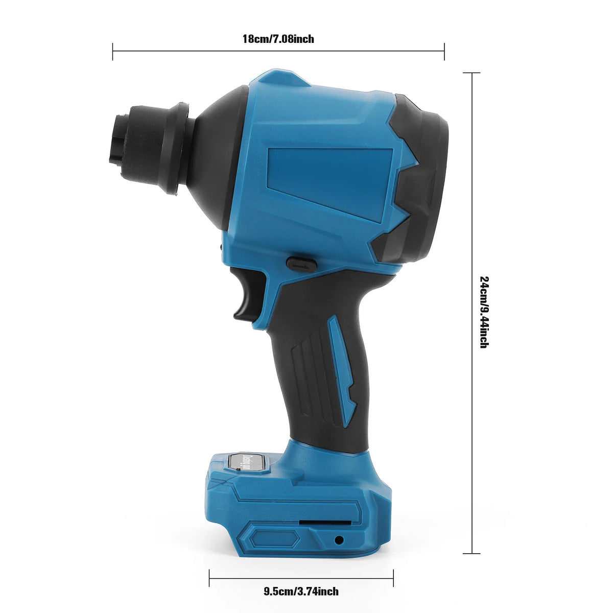 Cordless Air Duster 50000RPM Brushless Blower for Makita 18V Cordless Air Duster Vue