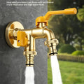 1 Set Courtyard Water Tap Thickened Antifreeze One In Two Out Faucet For Outdoor Garden Agriculture Washing Vue Default Title