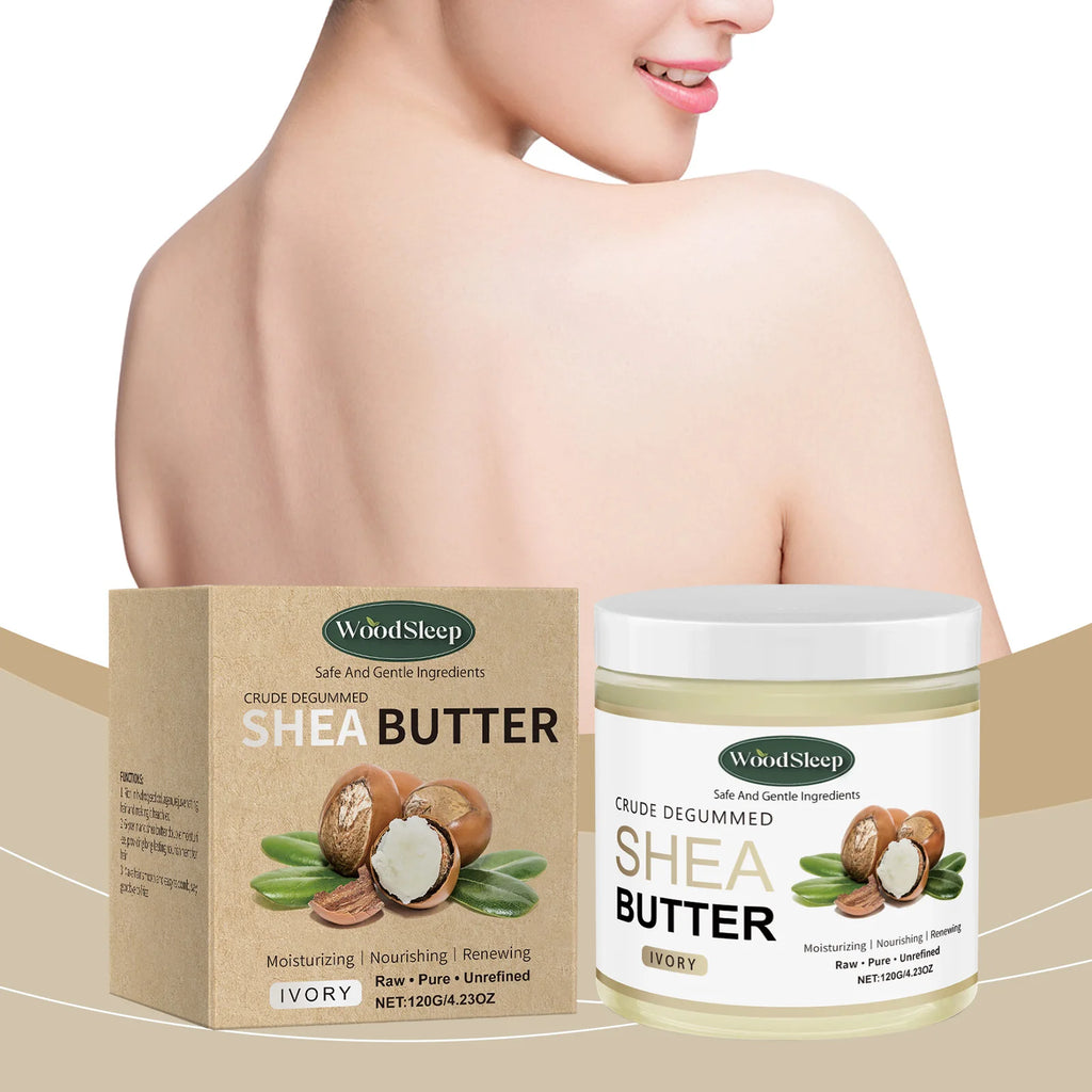 Shea Butter Moisturizer Body Cream Soothe Dry Skin Deep Hydration Fade Fine Lines Increase Elasticity Repair Barrier Body Lotion Vue