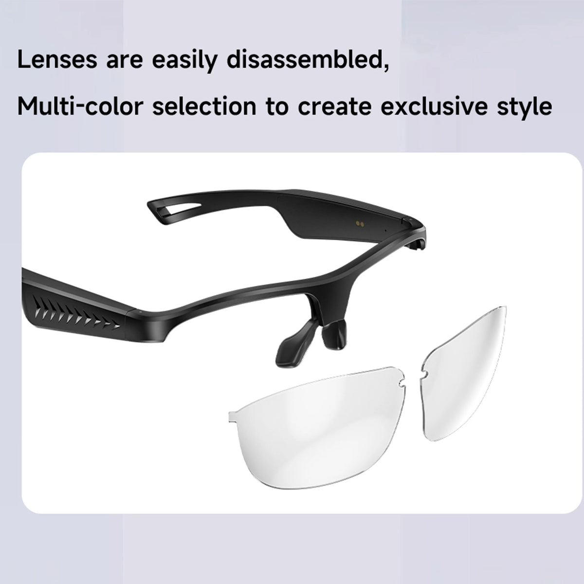 New 800W Camera AI Glasses Men Color-Changing Smart Translation Glasses Photo Video Recording Waterproof Call Smart Sunglasses Vue