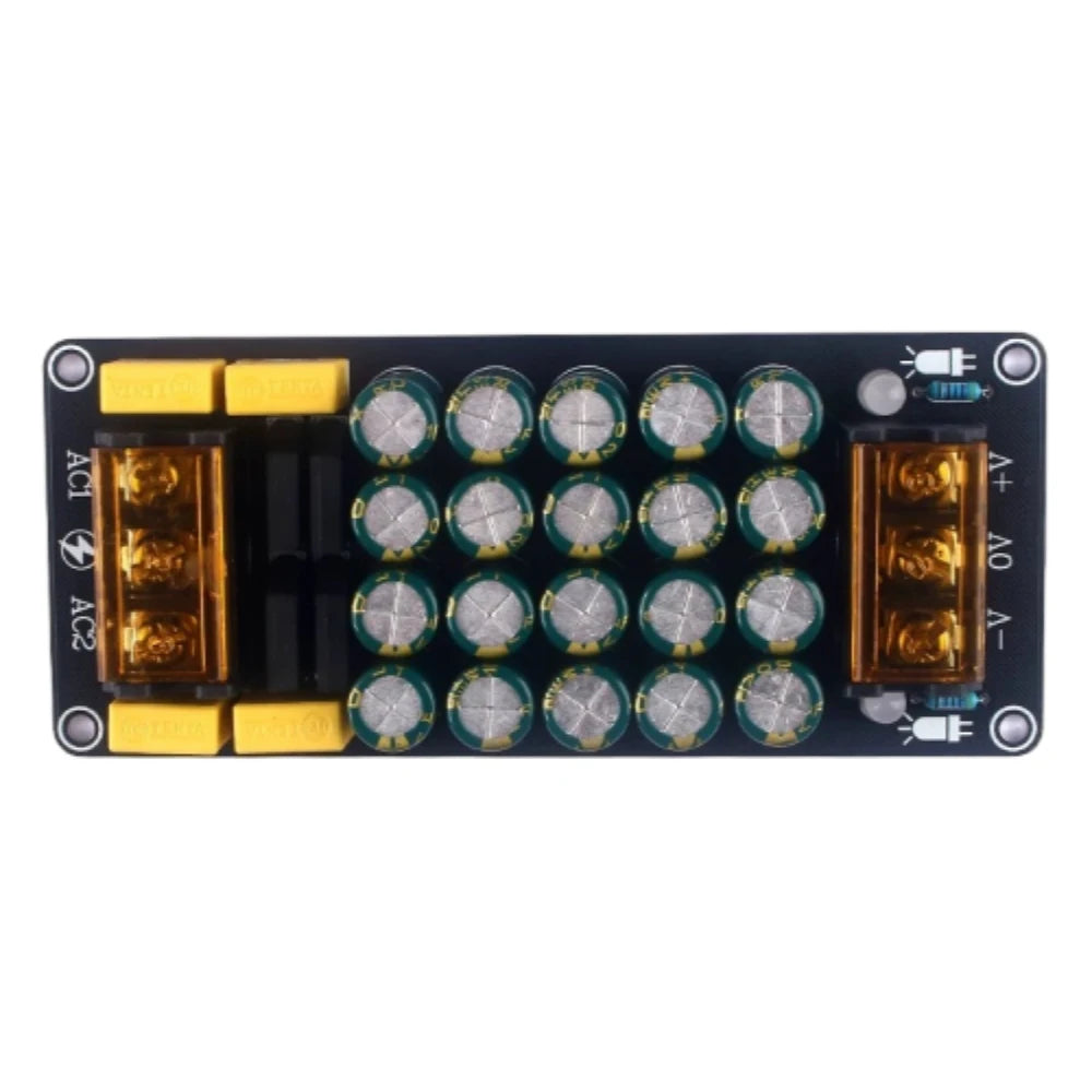 1000W Dual Power Supply 50V*2 Power Amplifier Rectifier Filter Board Positive/Negative Output Full Bridge Rectifier Filter Board Vue