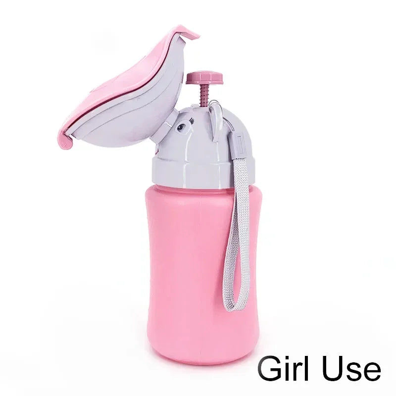 vvocci Baby Anti-leakage Potty baby Pot Outdoor Car Portable Hygiene Toilet Urinal Travel Kids Convenient Toilet Training Potty Vue B51 Pink Girl
