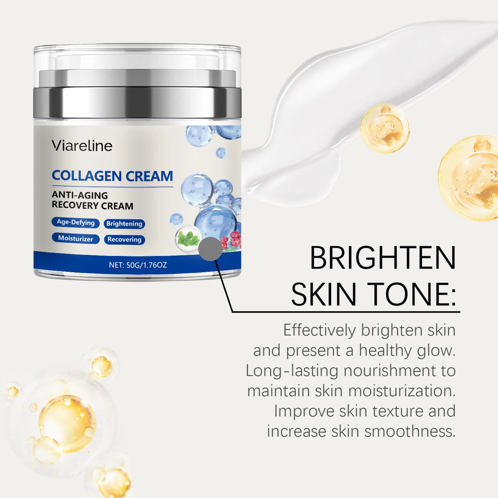 Collagen Repair Cream For Deep Hydration, Keeping Skin Moist Smooth, Nourishing, Enhancing Elasticity & Reducing Sagging Vue