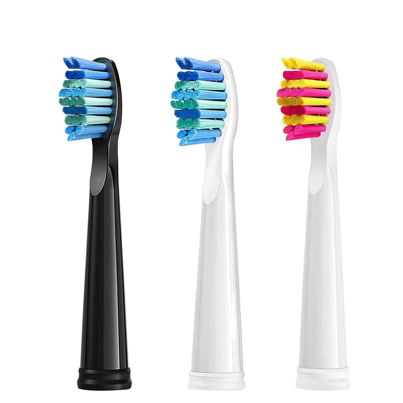 YUNCHI Replacement Electric Toothbrush Head Dupont Bristle Brush Refill For Fairywill Toothbrush Refills FW-D1/FW-D3/FW-D7 Vue
