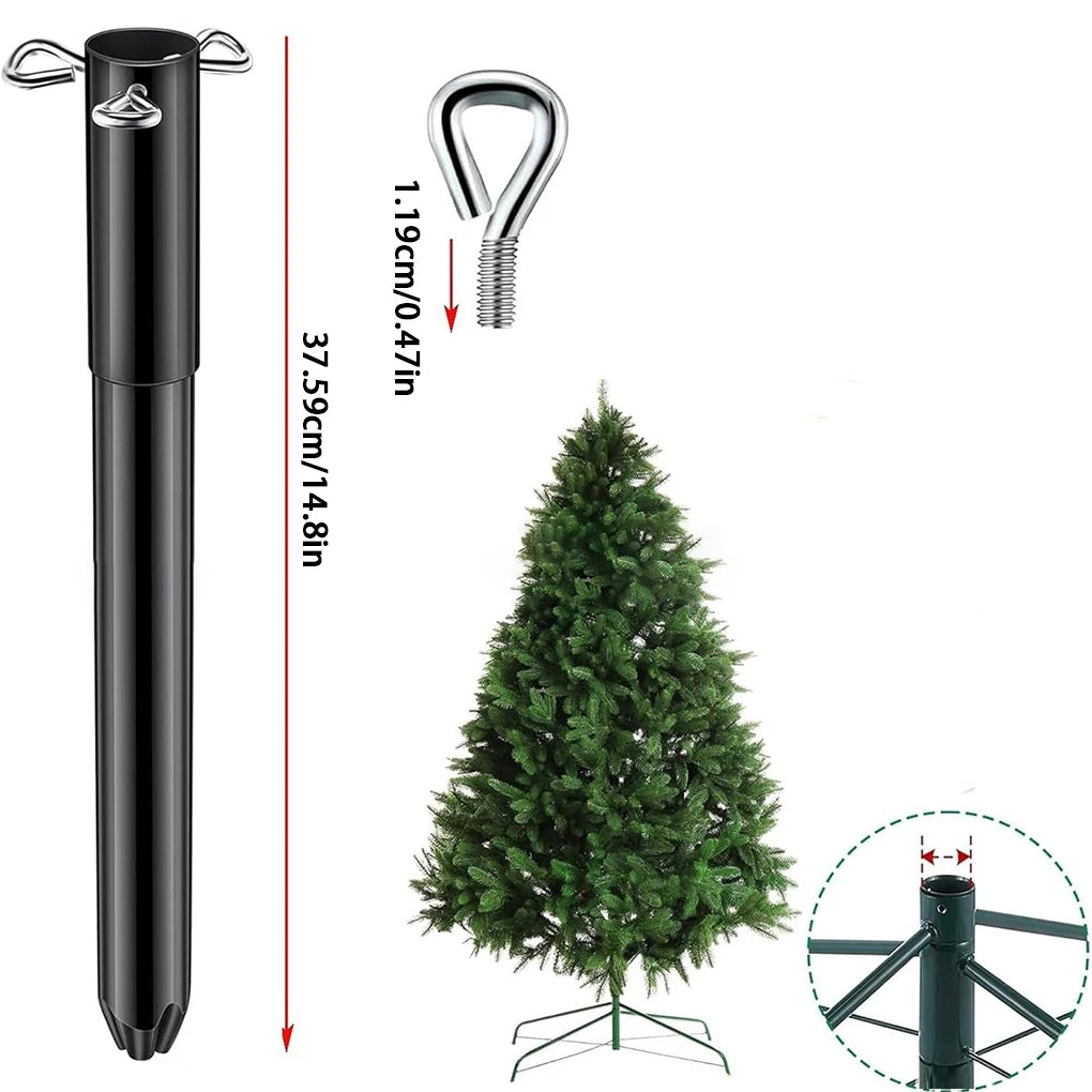 Metal Christmas Tree Height Extender Base | Sturdy & Easy Christmas Tree Accessory Vue