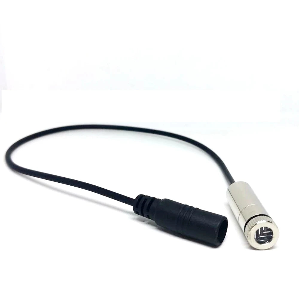 Focusable 515nm 520nm 10mW Laser Module Cross/Line/Dot Green Beam With 5V AC Power Adapter 12*35mm Vue