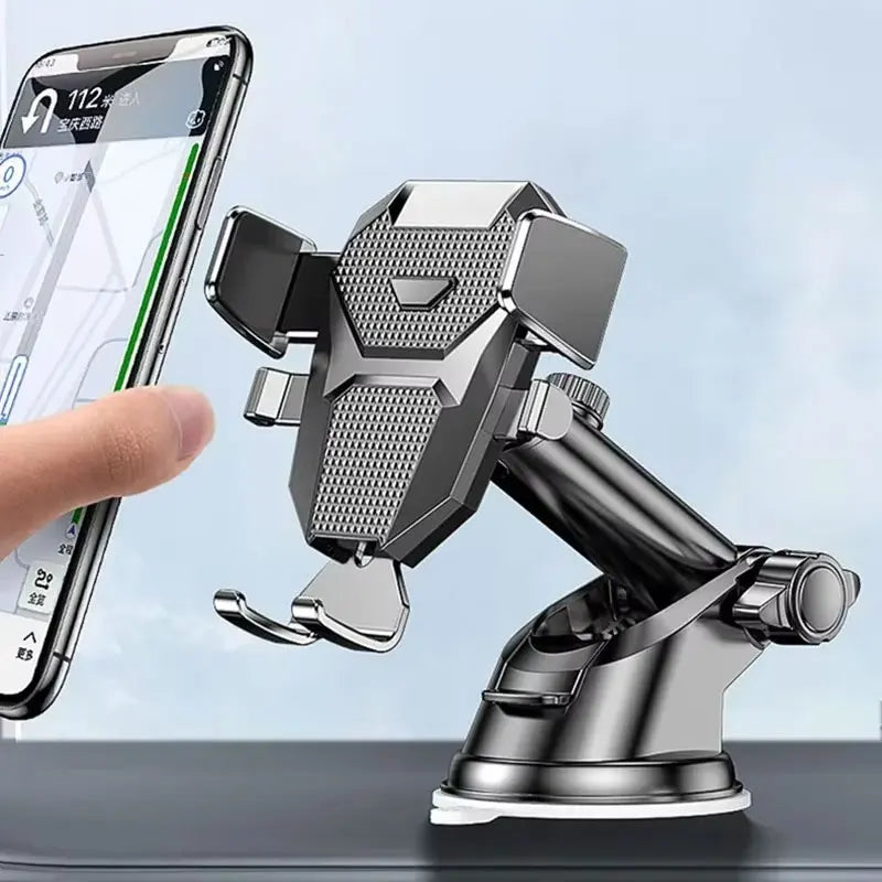 Universal Suction Cup Car Phone Holder Mount Stand for iPhone Samsung Xiaomi Huawei - Mobile Phone Sucker Support Bracket Vue