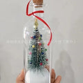 Christmas Tree Message In A Bottle Scroll For Table Decor Home Display Party Centerpiece For Holiday Season Gift For Couples Vue A2