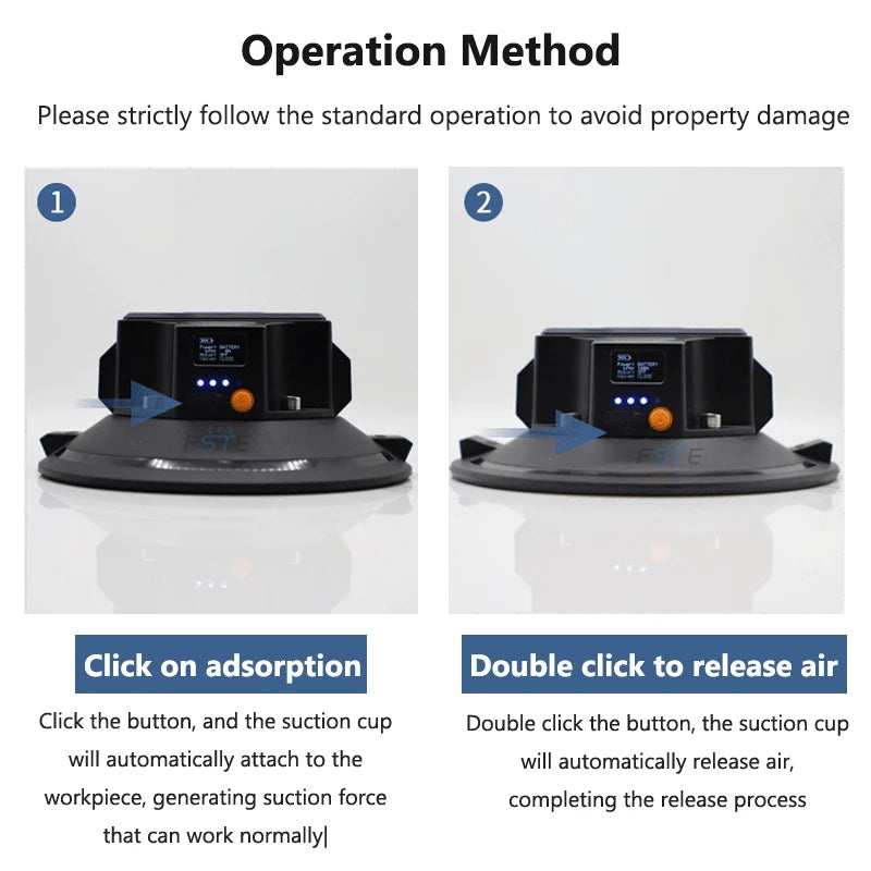 4.5/5/6 Inch Strong Electric Suction Cup Car Camera Suction Cup Shock Absorption Sports Camera Fixed Shooting Tool for Cam Phone Vue