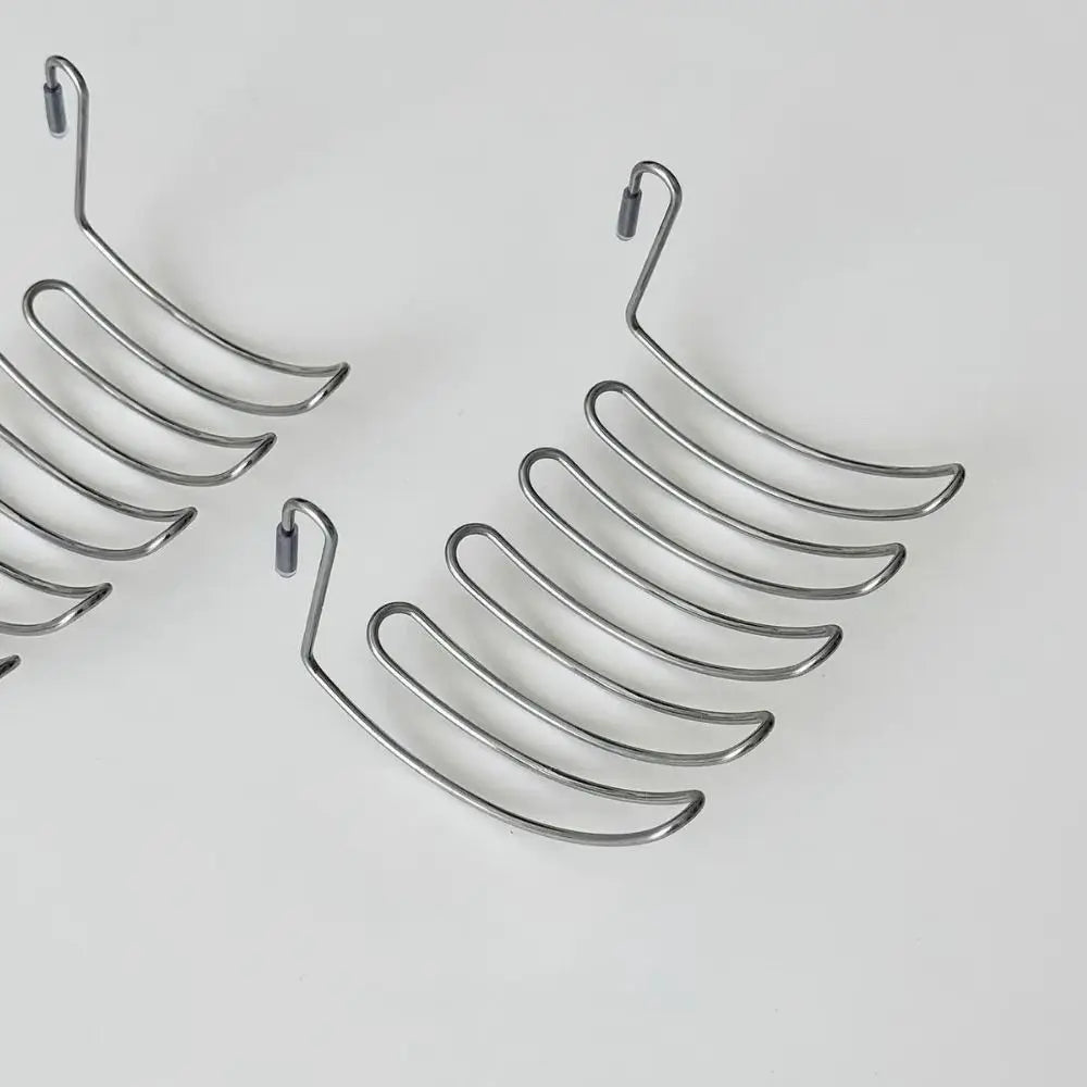3PCS Practical Stainless Steel Small Hanging Rack Draining Wall Mounted Draining Sponge Rack Expansion Space Soap Dish Bathroom Vue