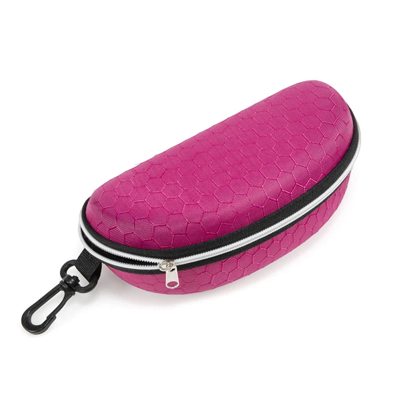 Large Waterproof Eyeglasses Case Zipper Sunglasses Case Travel Eyeglass Cases For Men Women Hard Sunglasses Protector Cases Vue A30