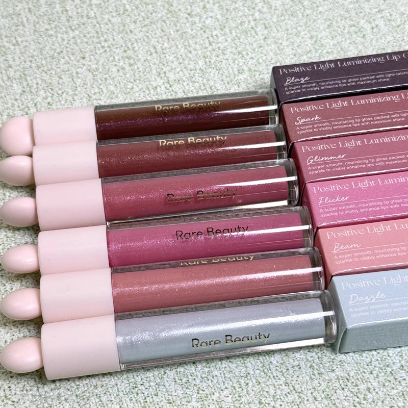 Rare Beauty Soft Pinch Tinted Lip Gloss Delight Hope Happy Wonder Lipstick Moisturizing Mirror Gloss Lip Glaze Makeup Cosmetics Vue
