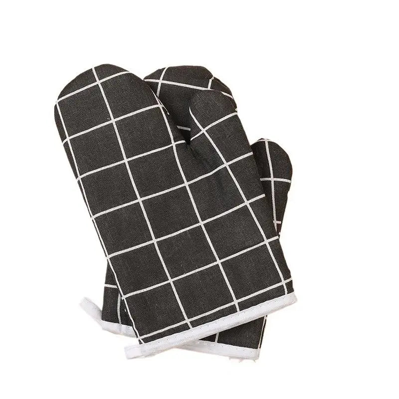 1pc Insulated Oven Glove Heat Resistant Thickened Design Kitchen Mitt for Microwave and Baking Tasks Vue
