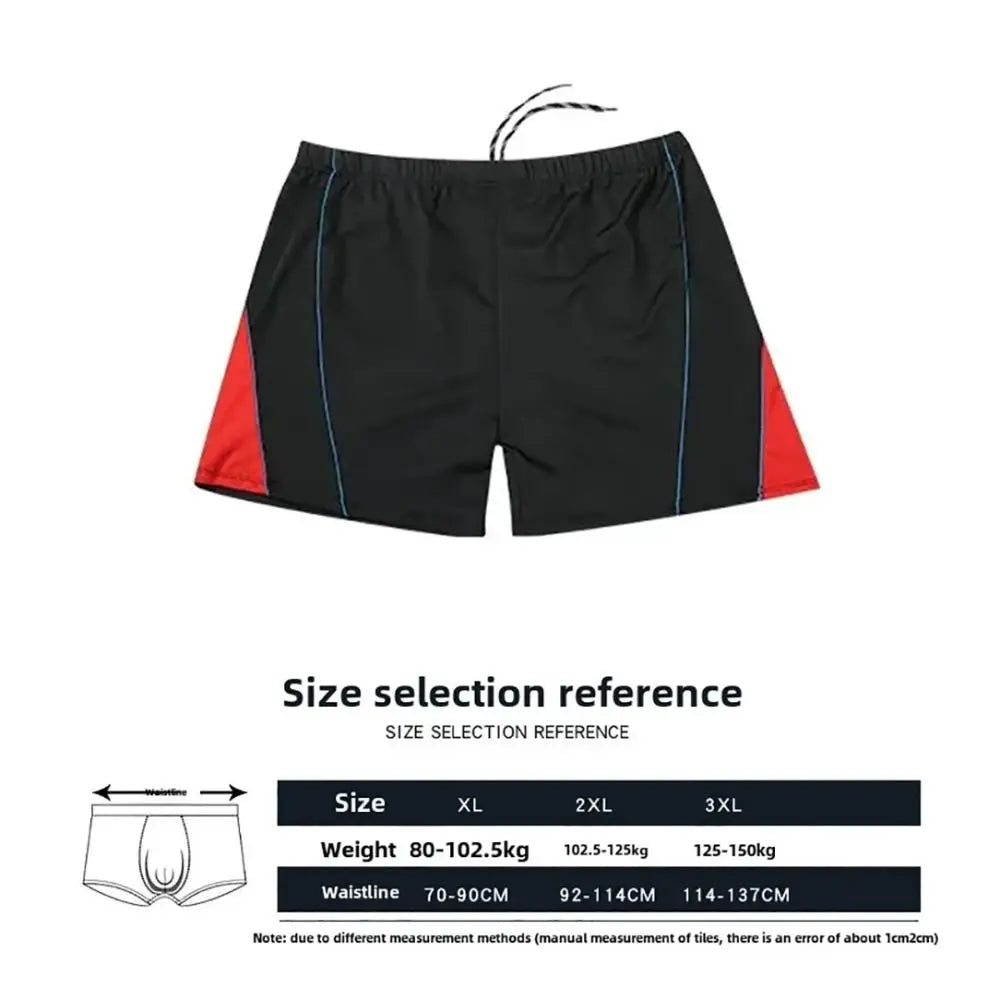 Big Size Swimwear Swimming Pool Surfing Men Swimsuit Shorts Quick Drying Swimsuit Men Beach Pants Big Size Swimming Trunks Vue