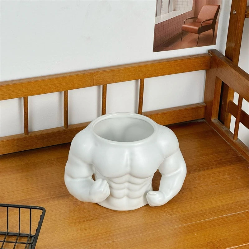 Boyfriend Muscle Ceramic Mug Funny Couples Coffee Cup Cute Quirky Gift For Teens Friends Birthday Gift Unique Home Office Desk Vue
